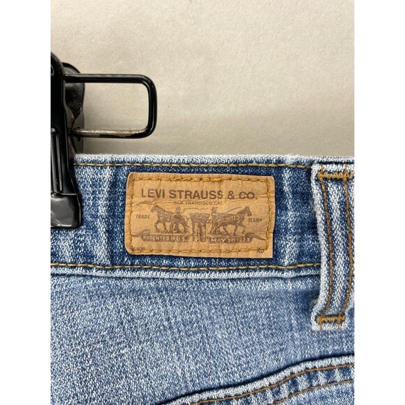 Levi’s 580 Jeans Women’s‎ Blue Medium Wash Bootcut Stretch Denim Classic 45x29 - Picture 5 of 8